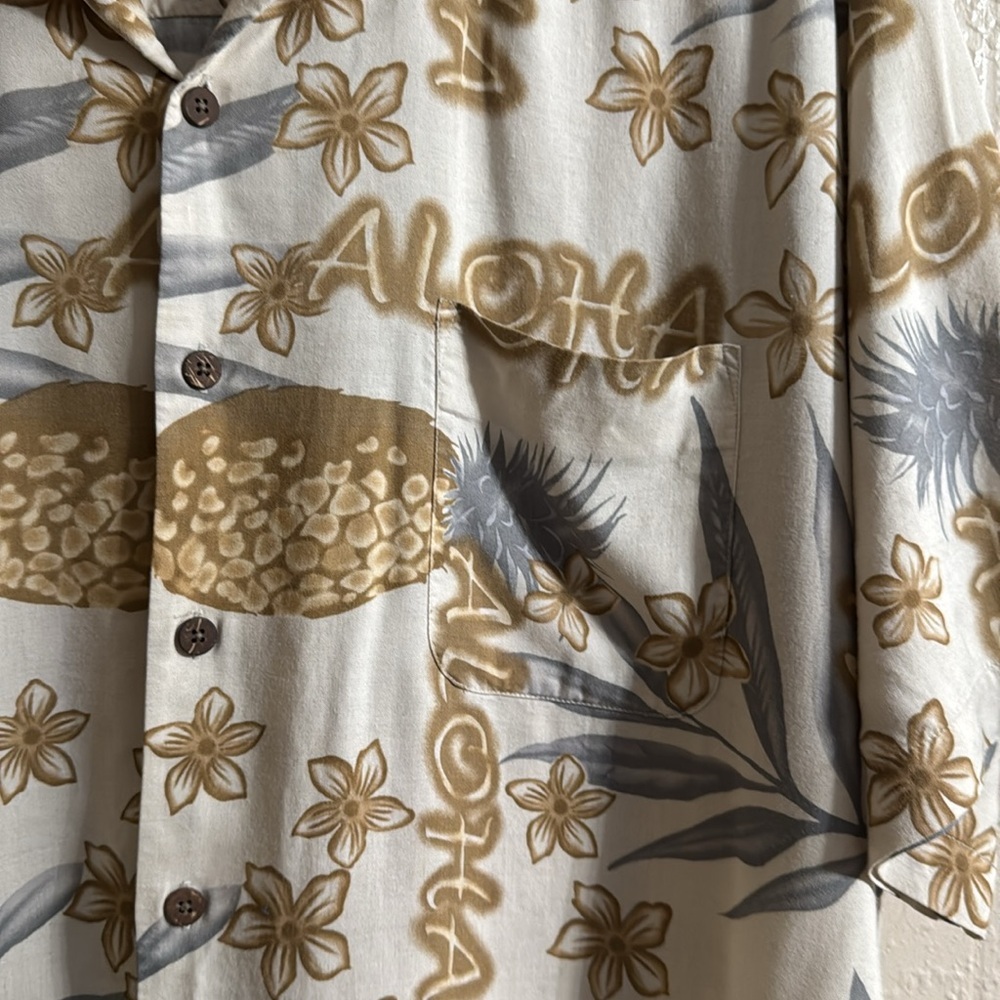 Ocean Pacific MENS WEAR ALOHA BUTTON SHIRT - Picture 3 of 9